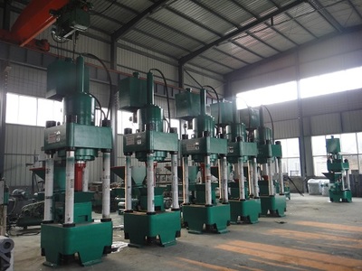 鑫源液壓全自動金屬屑壓塊機 四柱式液壓機械的卓越制造者